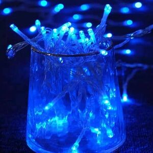 String Lights Outdoor Indoor, 49 Feet 150 LED Fairy Battery Operated Lights
